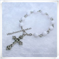 Latest Religious Beads Finger Rosary with Crucifix (IO-CE024)